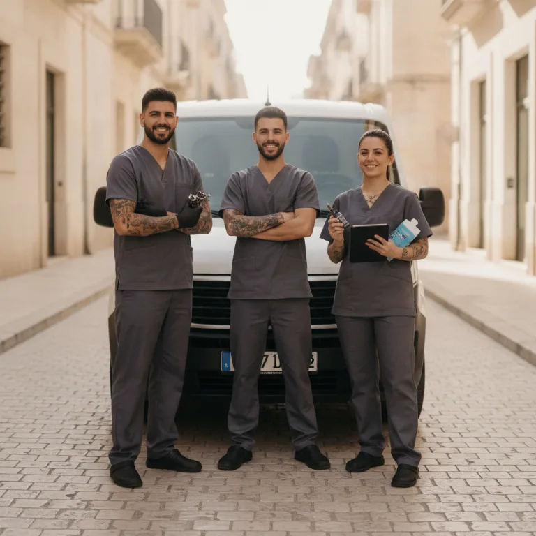 Tatuador equipo en Alcoy